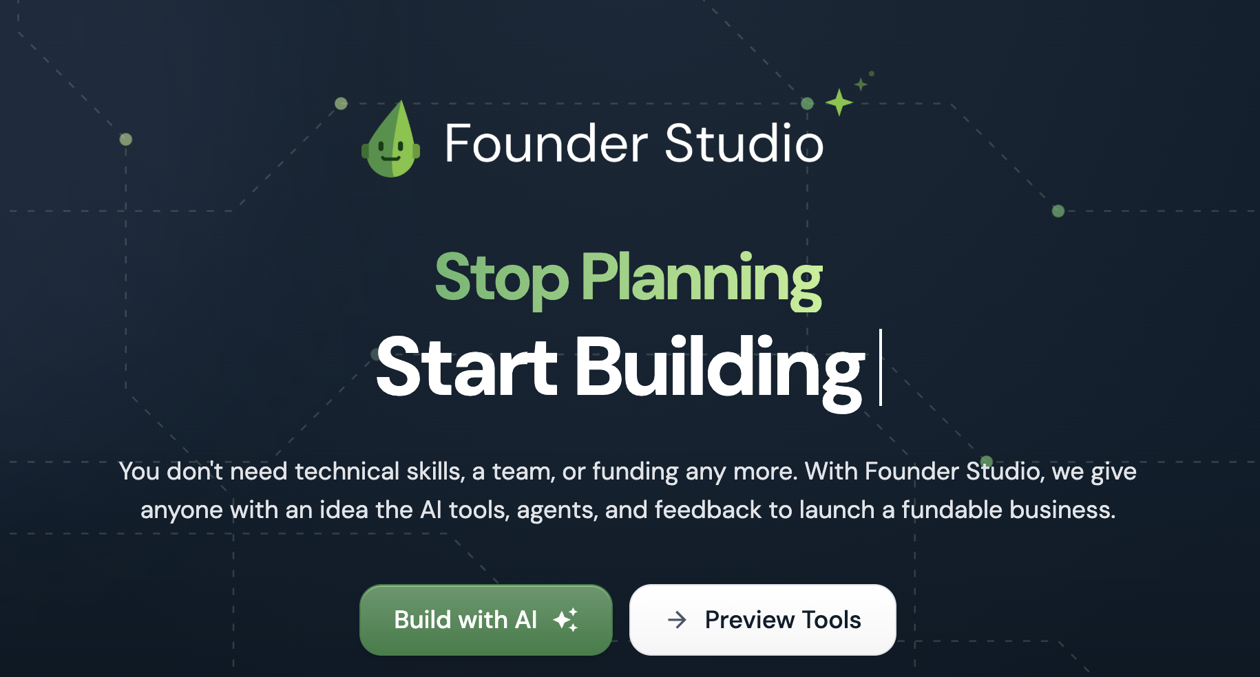 Founder Studio — AI tools for founders